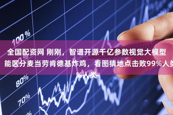 全国配资网 刚刚，智谱开源千亿参数视觉大模型，能区分麦当劳肯德基炸鸡，看图猜地点击败99%人类